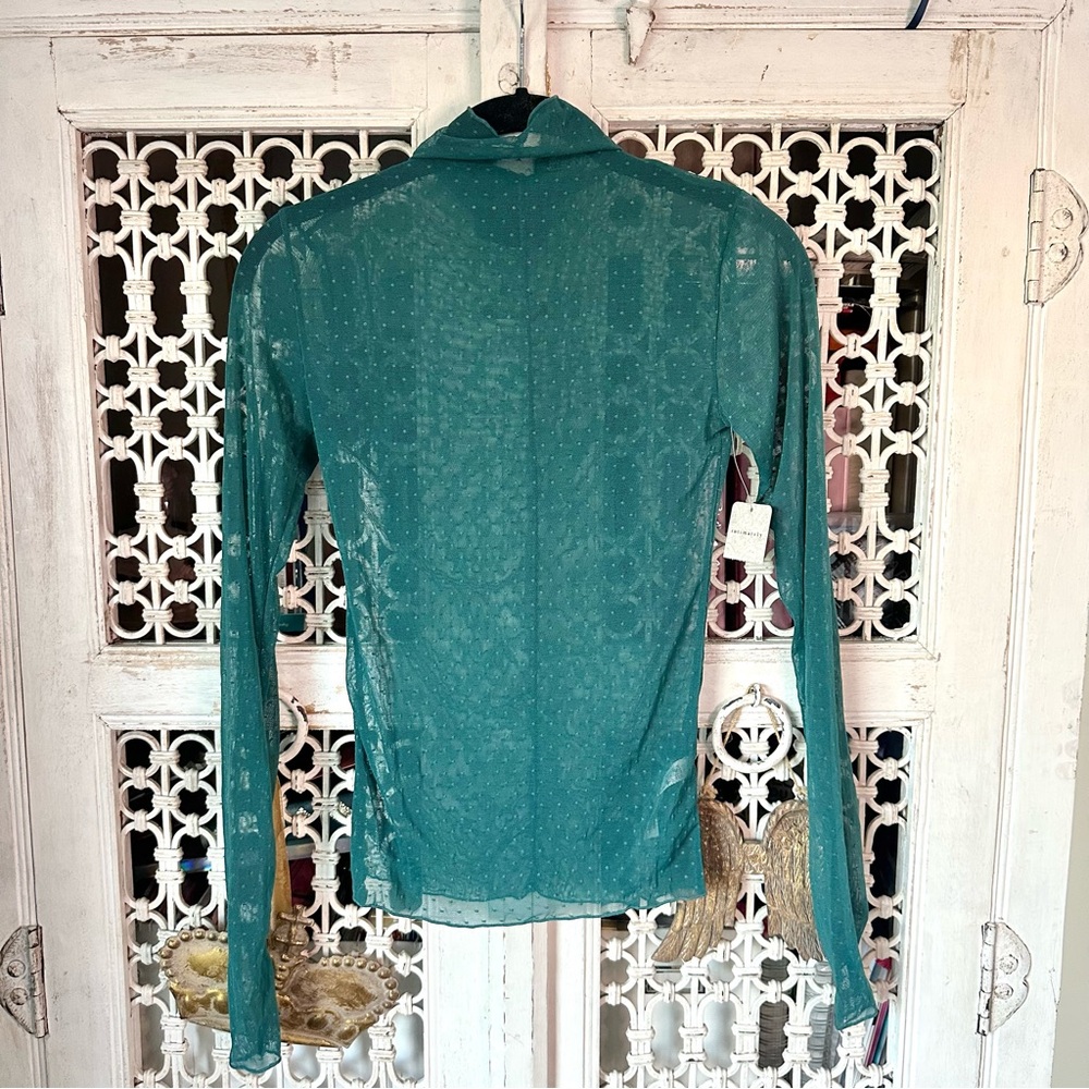 NWT free people "on the dot" layering top